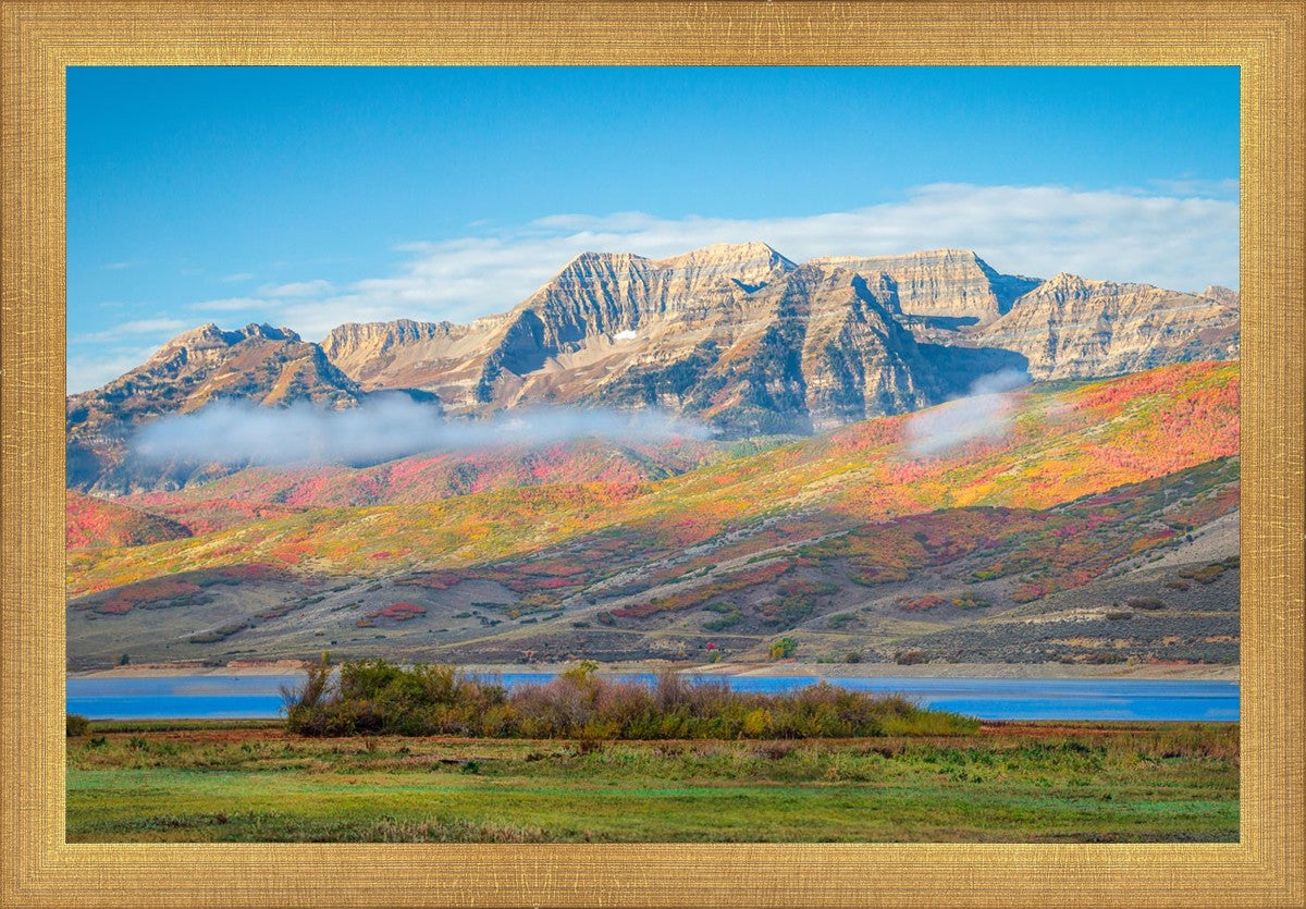 Autumn Splendor Over Timpanogos