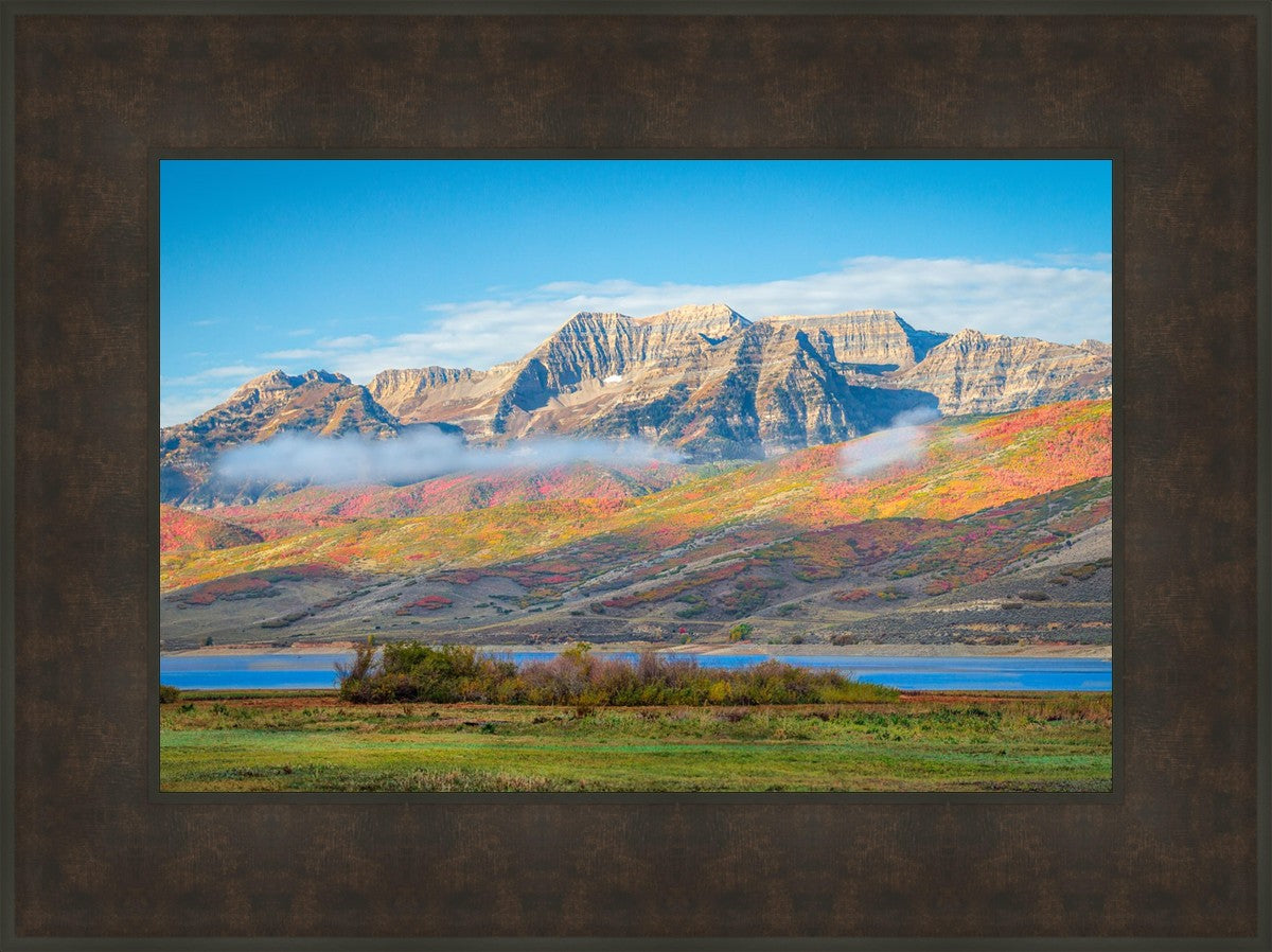 Autumn Splendor Over Timpanogos