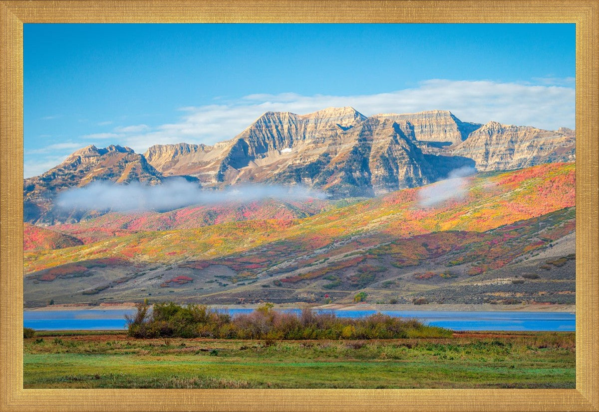 Autumn Splendor Over Timpanogos
