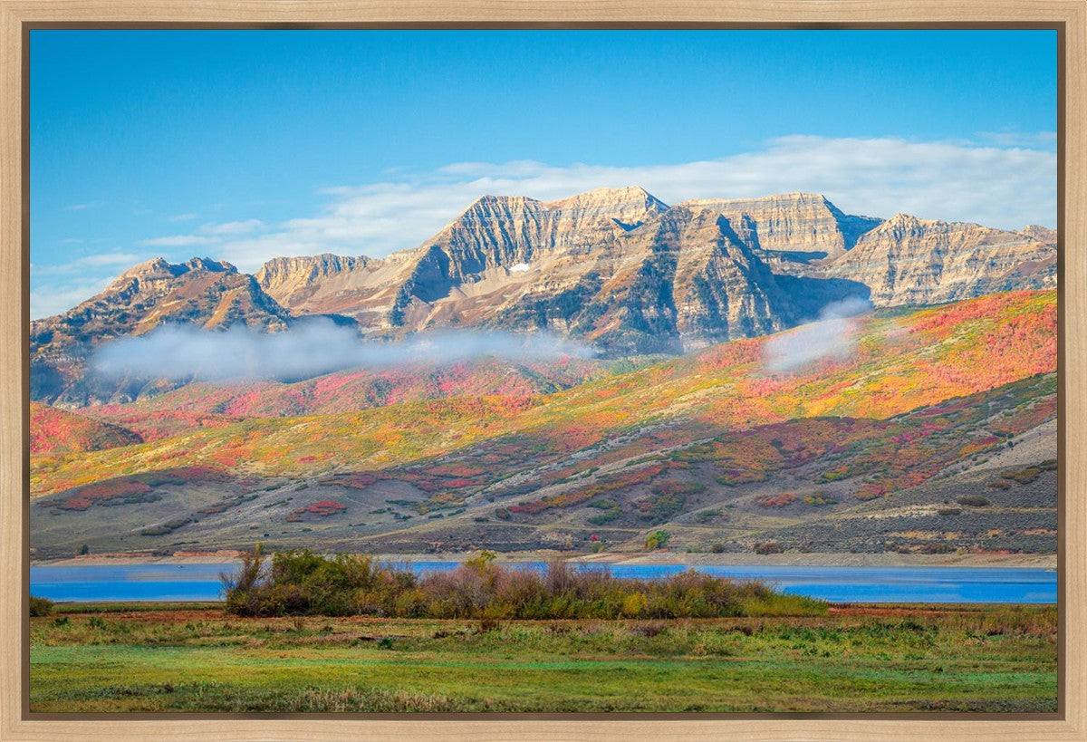 Autumn Splendor Over Timpanogos