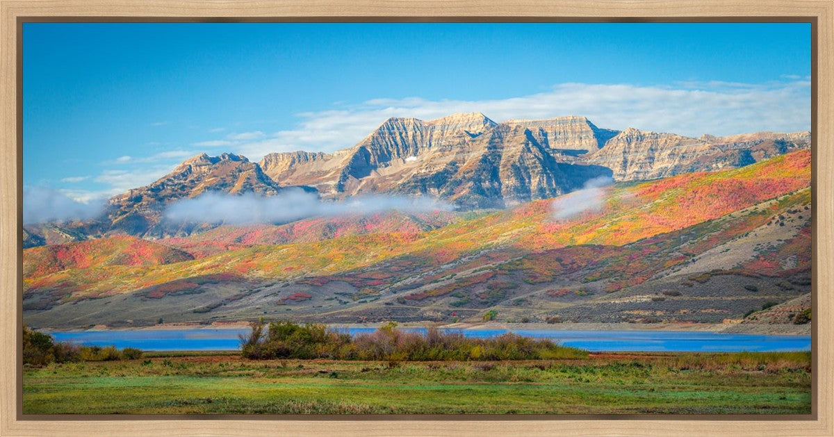 Autumn Splendor Over Timpanogos