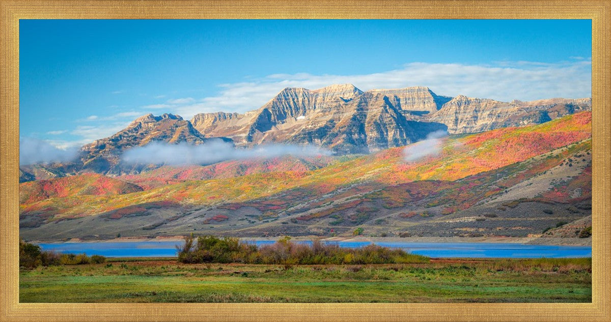 Autumn Splendor Over Timpanogos
