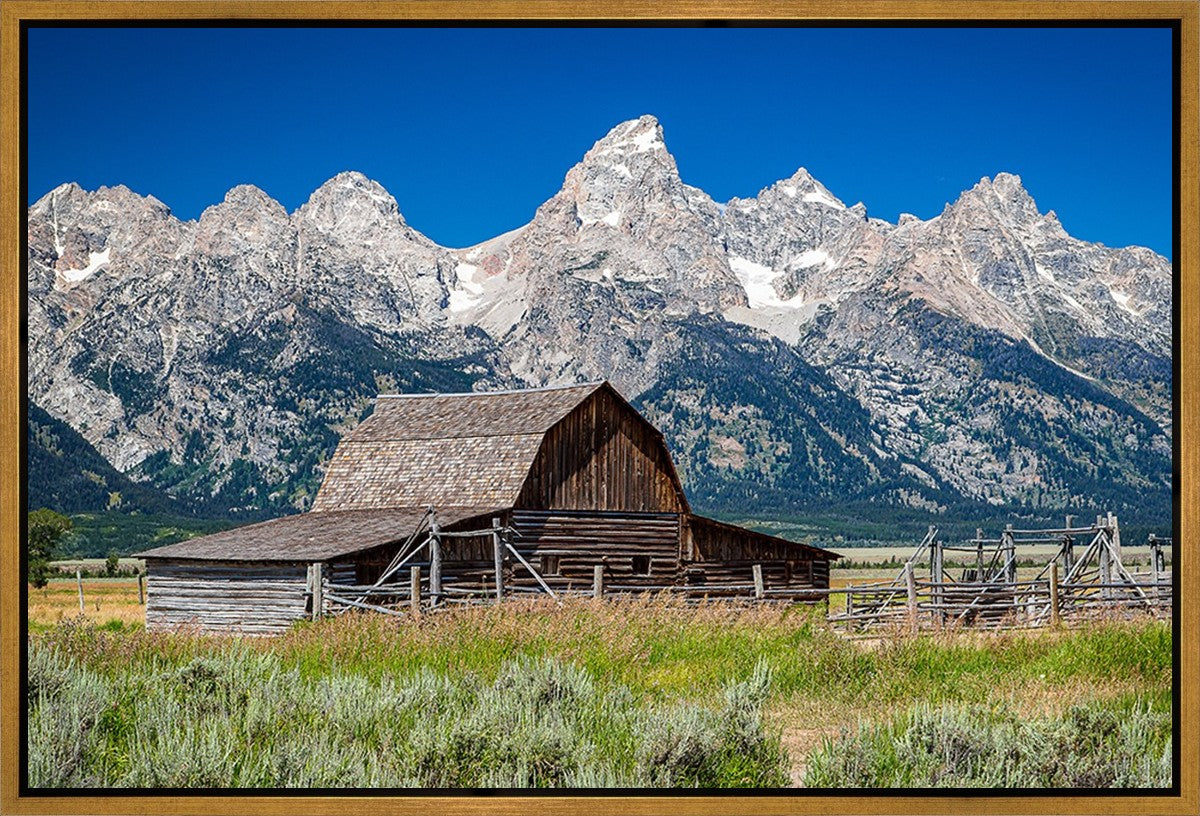 Moulton Barn Near Teton National Park, Wyoming