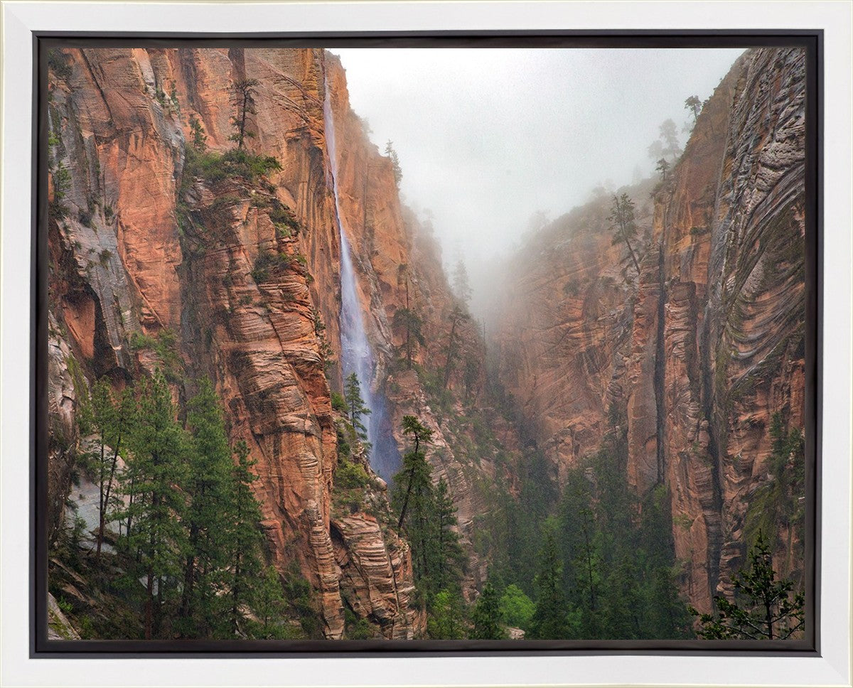Refrigerator Canyon Waterfall, Zion National Park, Utah