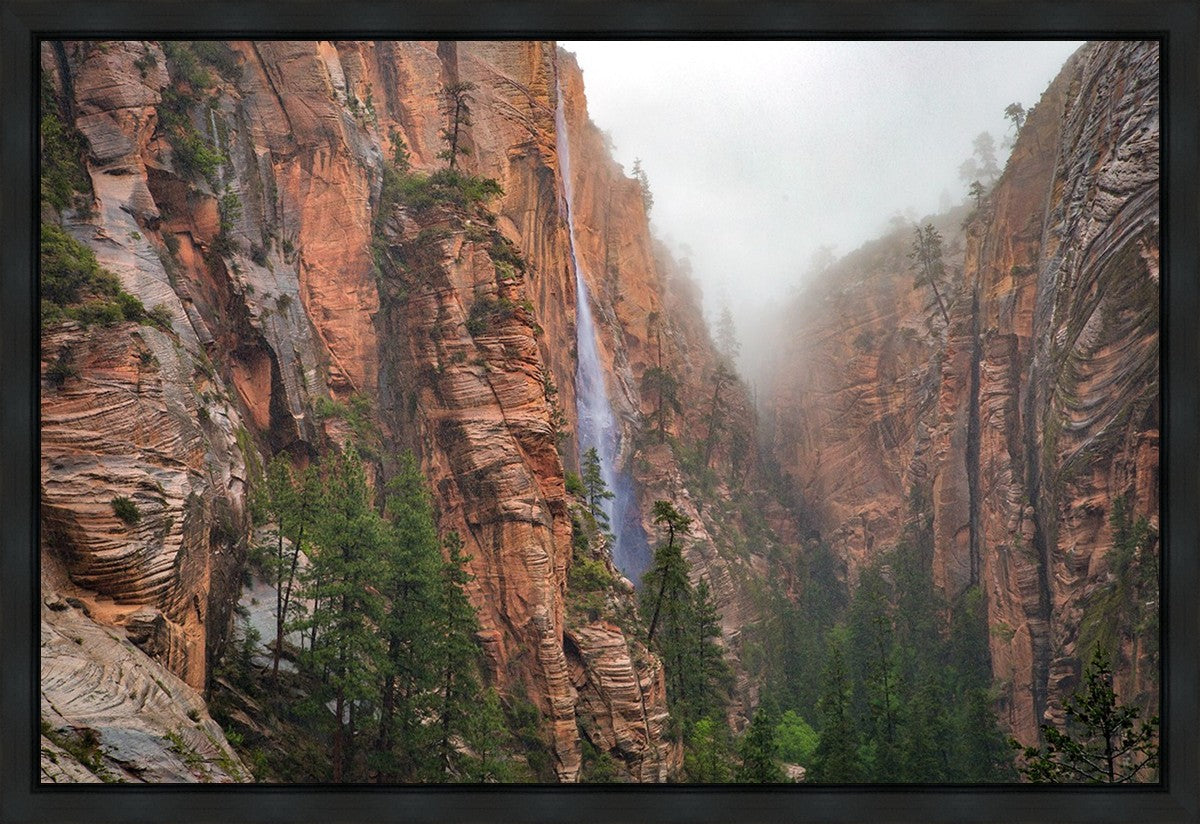 Refrigerator Canyon Waterfall, Zion National Park, Utah