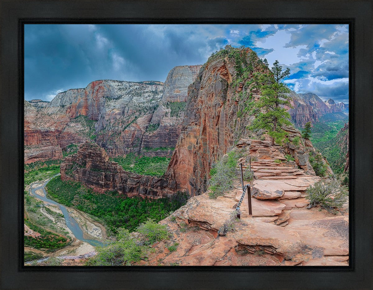 Zion National Park, Utah. Angels Landing Panorama