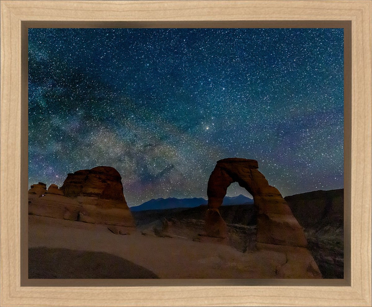 Milky Way Over Delicate Arch, Arches National Park, Utah