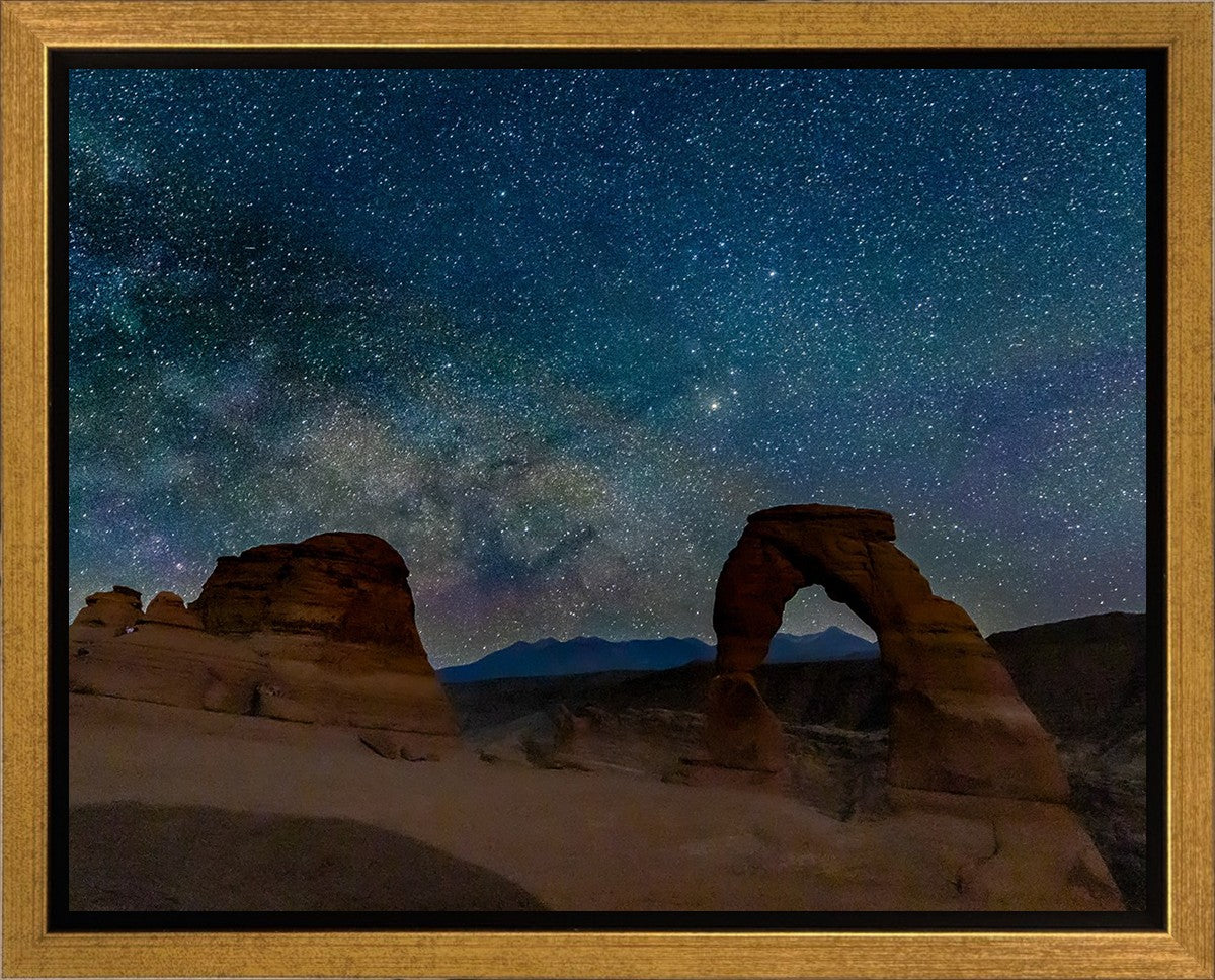 Milky Way Over Delicate Arch, Arches National Park, Utah