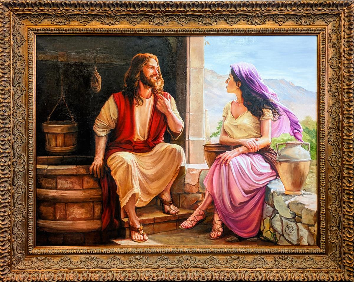 Unexpected Grace: Revelation at Jacob's Well Original Artwork
