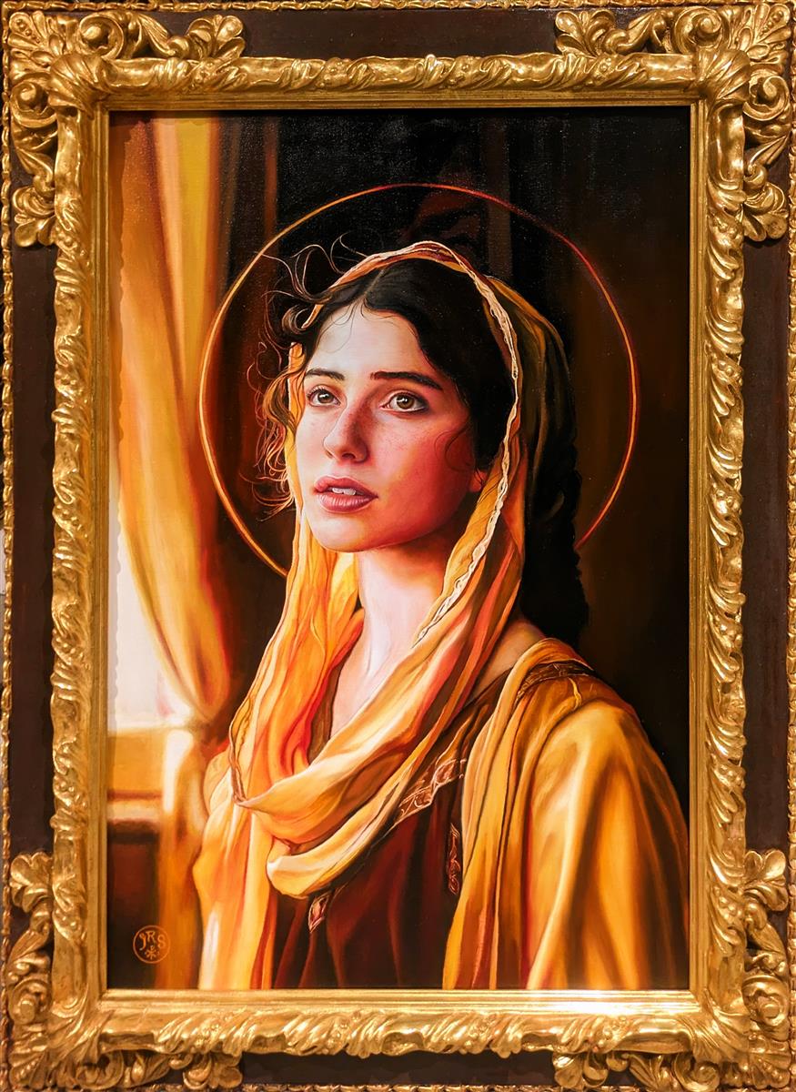 Illuminated by Grace, Portrait of the Madeleine Original Artwork