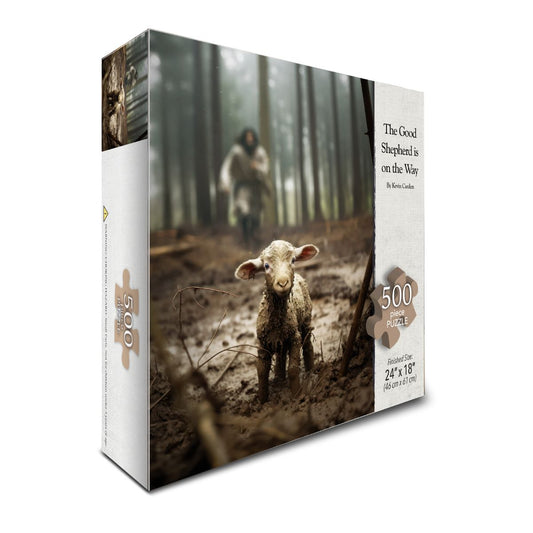 The Good Shepherd is on the Way Puzzle (500 Pcs)