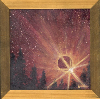 Day Four - Sun, Moon, and Stars Original Artwork