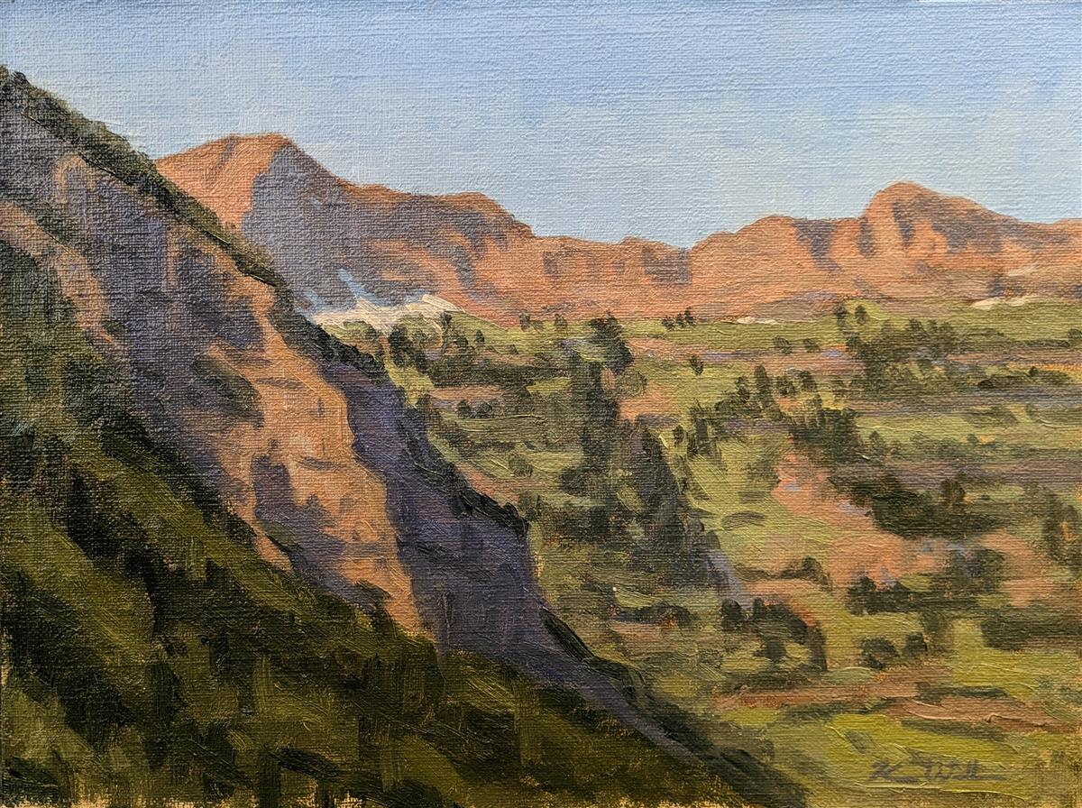 Timpanogos Study No. 2 Original Artwork