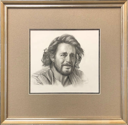 Anything You Ask Graphite Study Original Artwork