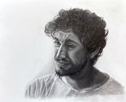 John the Beloved Sketch Study Original Artwork