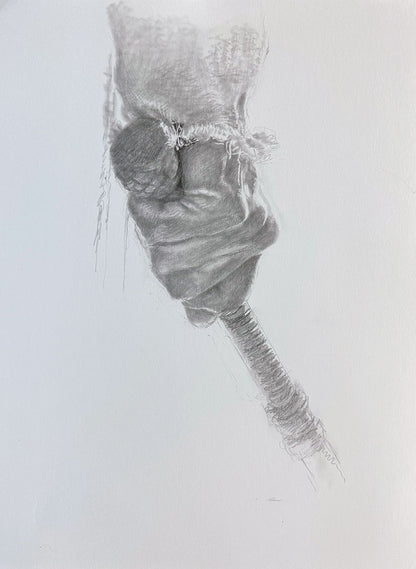 Bit and Bridle Sketch Study Original Artwork