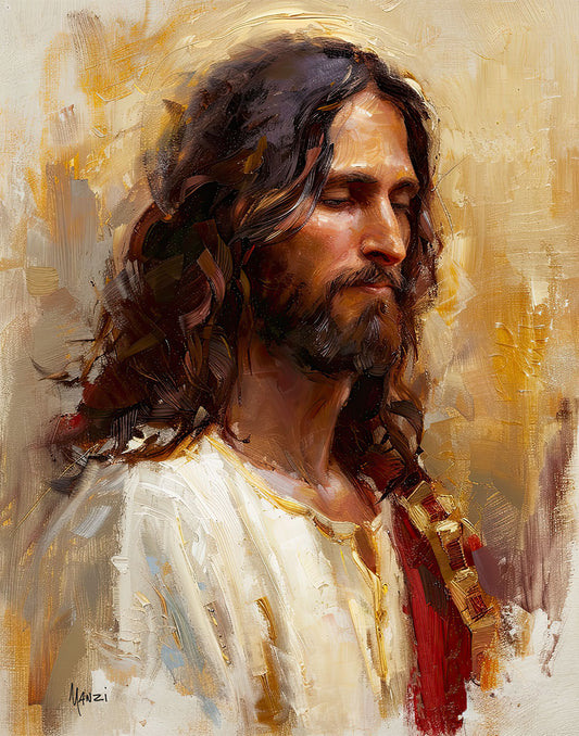 Sacred Portrait in Gold