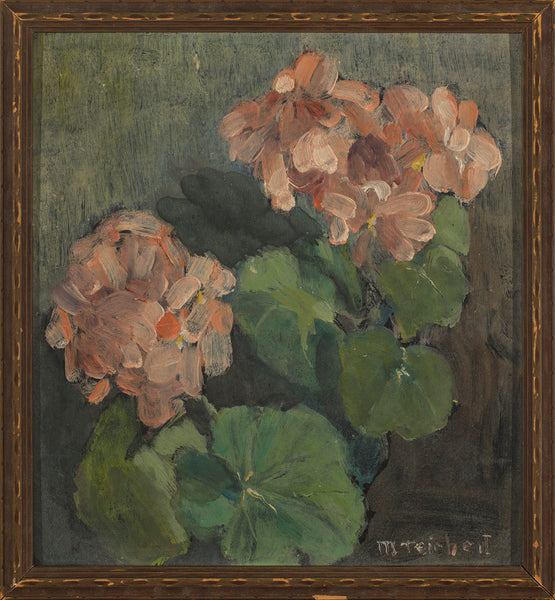 Flower 1 by Minerva Teichert featuring a pink set of wedding or