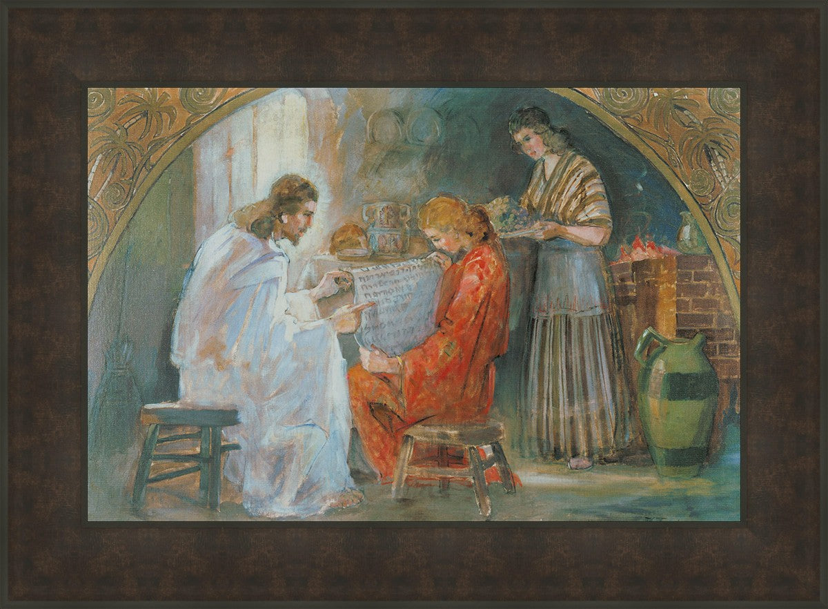 Christ With Mary And Martha