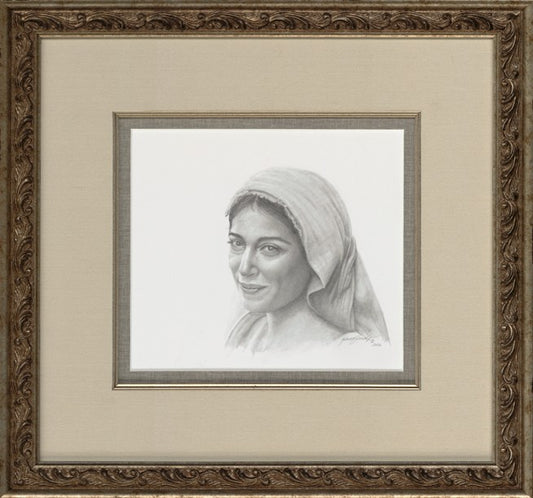 Mary Sketch Study Original Artwork