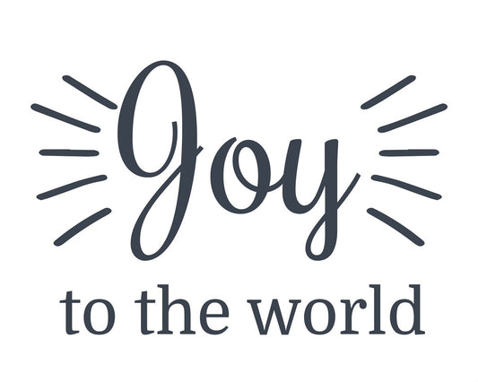 Joy to The World Gallery Wrap