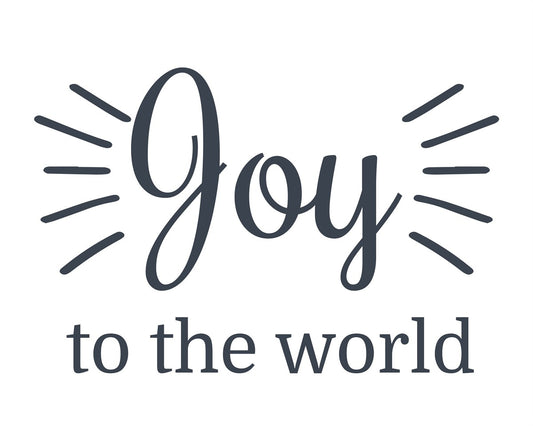 Joy to The World