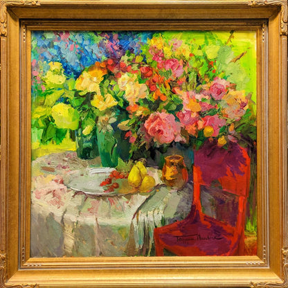 Red Chair Original Artwork