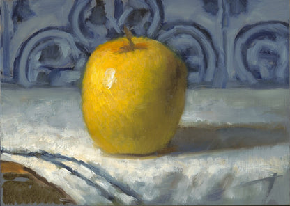 Golden and Delft Study Original Artwork