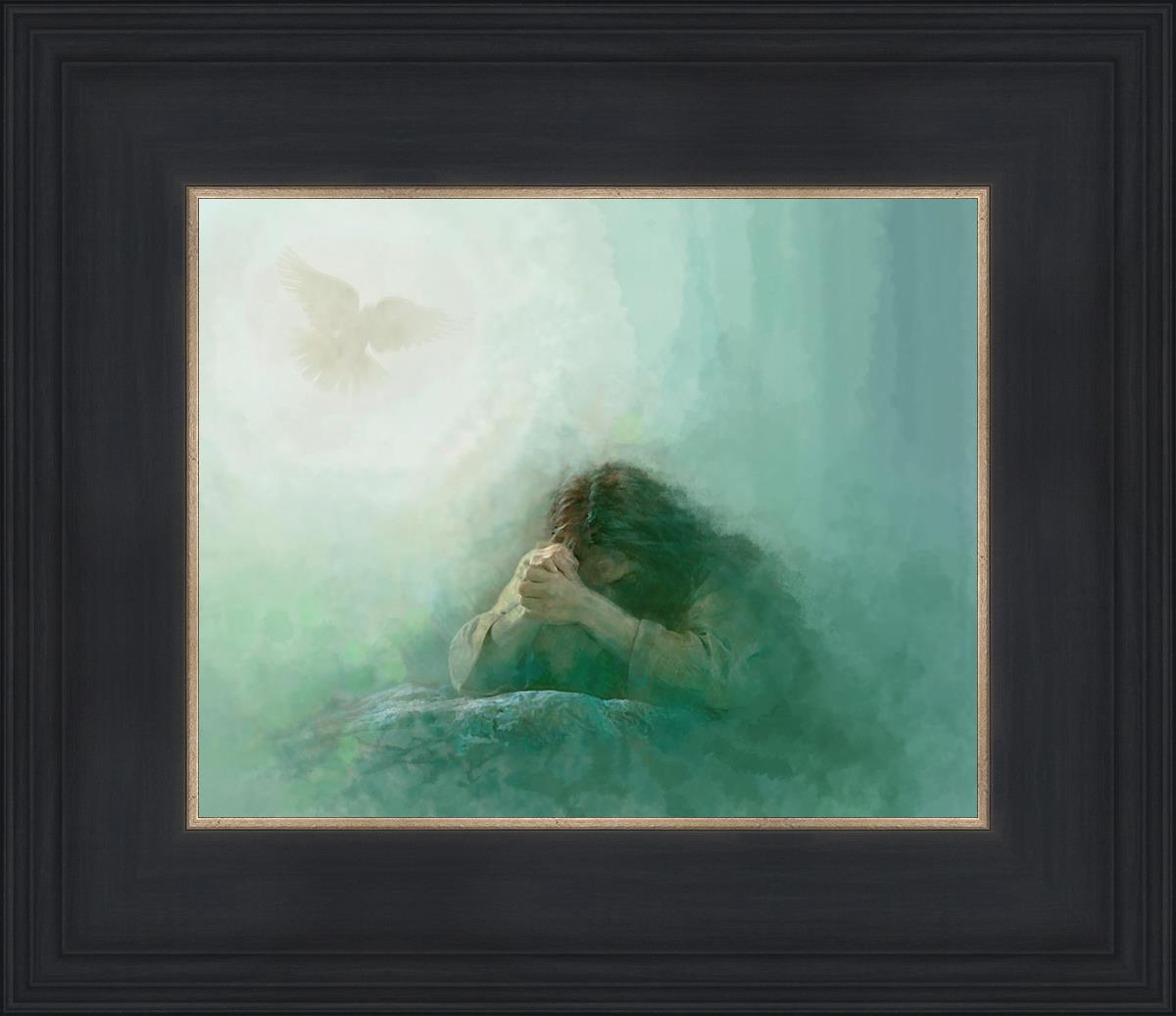 lord of prayer by yongsung kim jesus christ dove praying rock hands ...