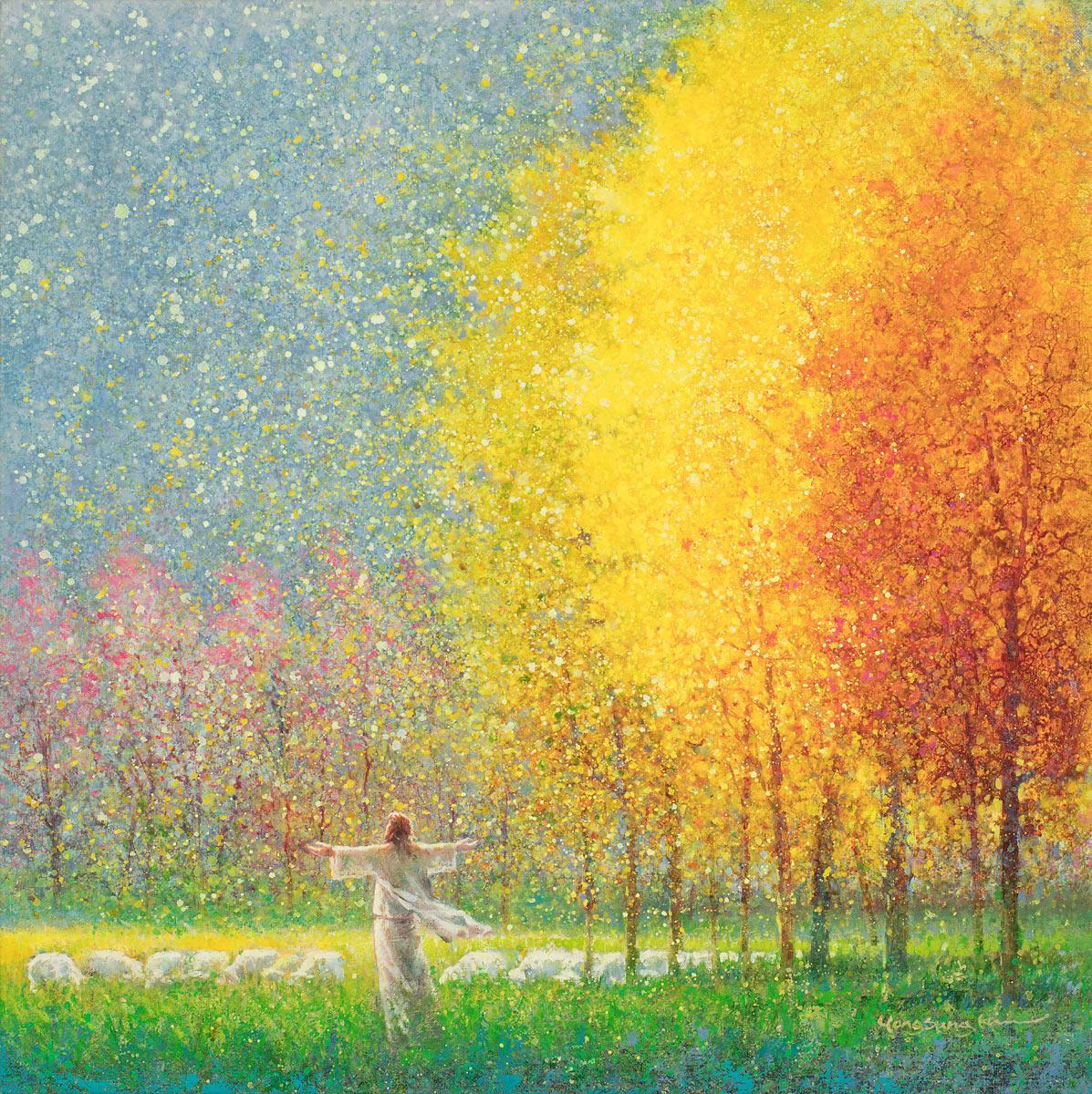 In His Glory Original Artwork