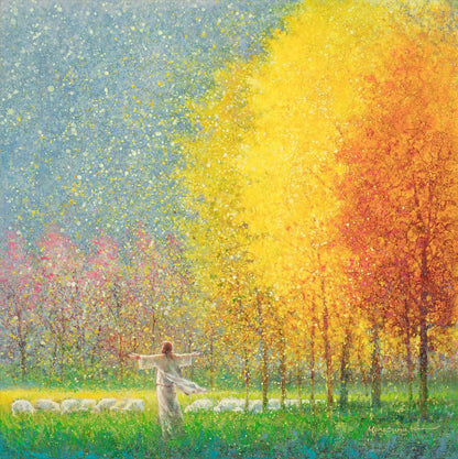 In His Glory Original Artwork