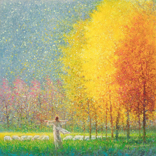 In His Glory Original Artwork