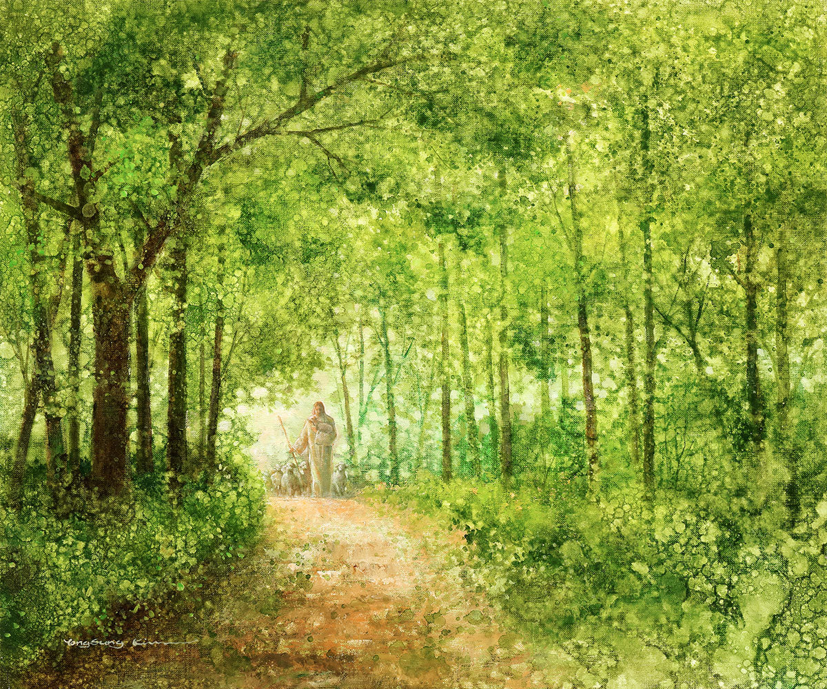 Lead Thou Me On Original Artwork