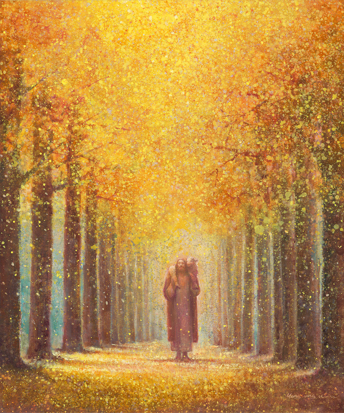 He Carries Me Original Artwork