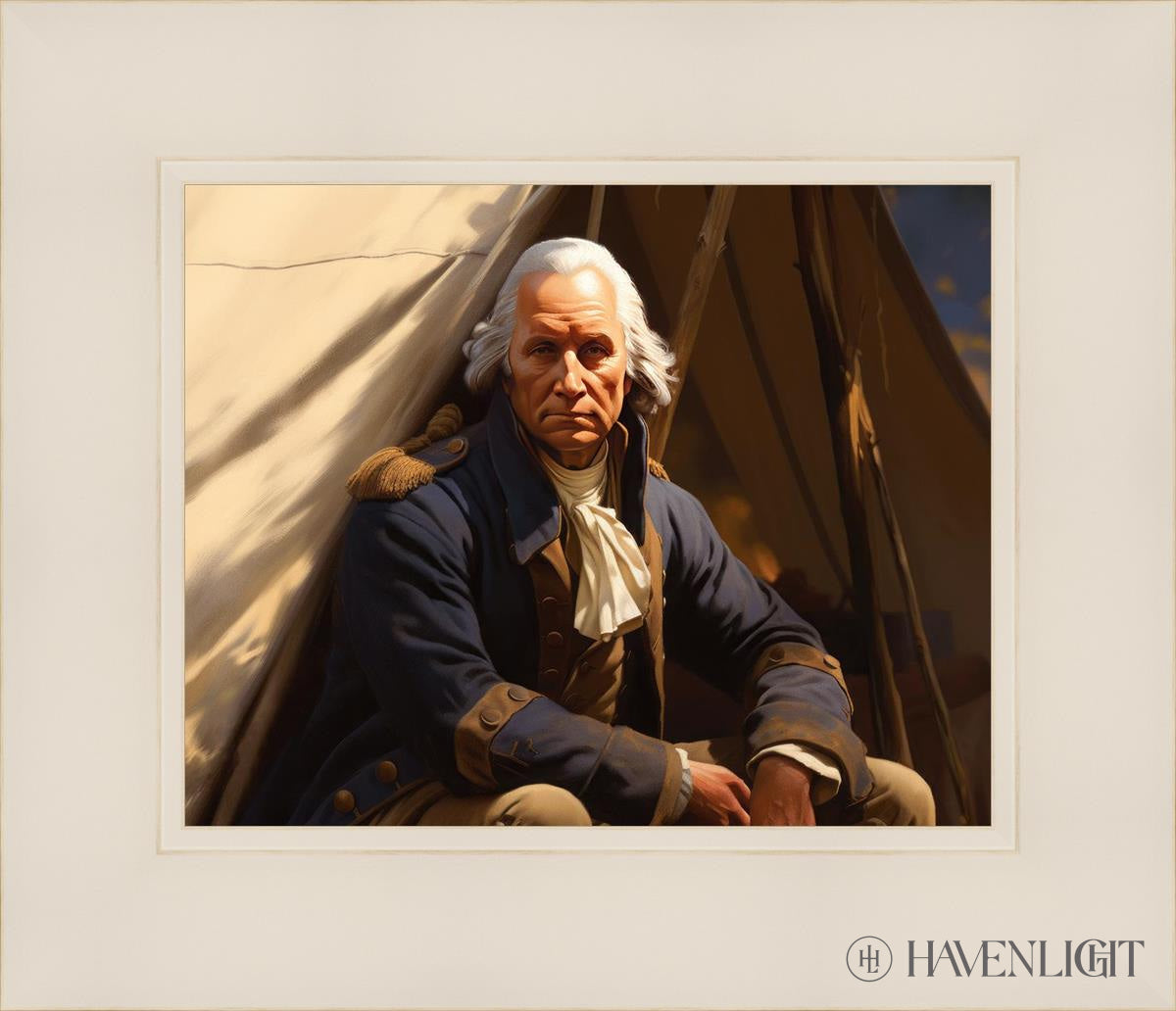 A Morning In Yorktown Open Edition Print / 10 X 8 White 14 1/4 12 Art