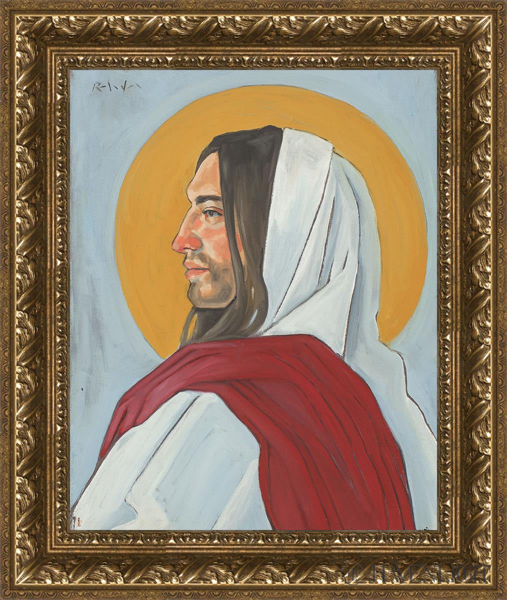 A Symbol Of Christ Open Edition Canvas / 16 X 20 Gold 21 3/4 25 Art