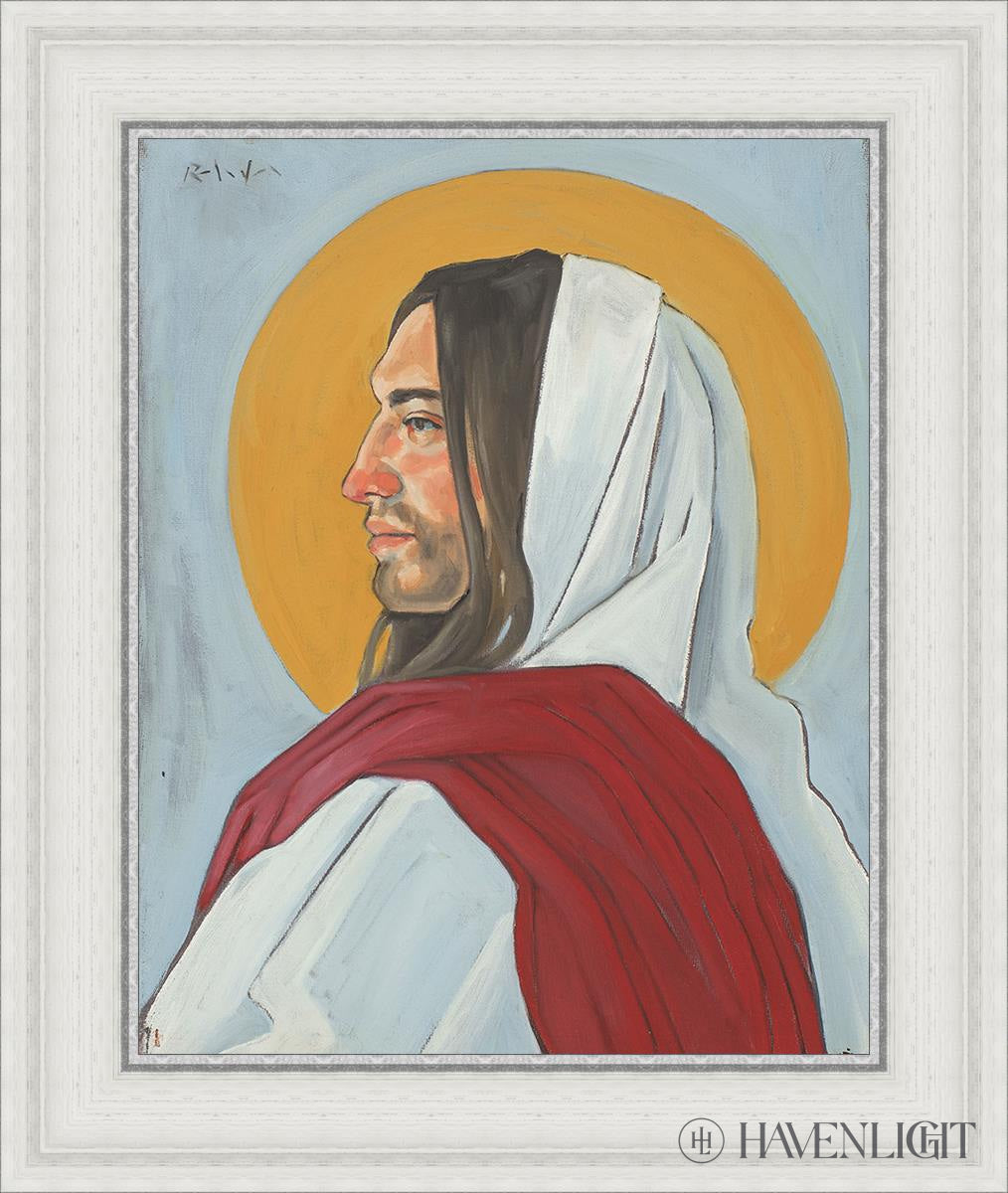 A Symbol Of Christ Open Edition Canvas / 16 X 20 White 21 3/4 25 Art