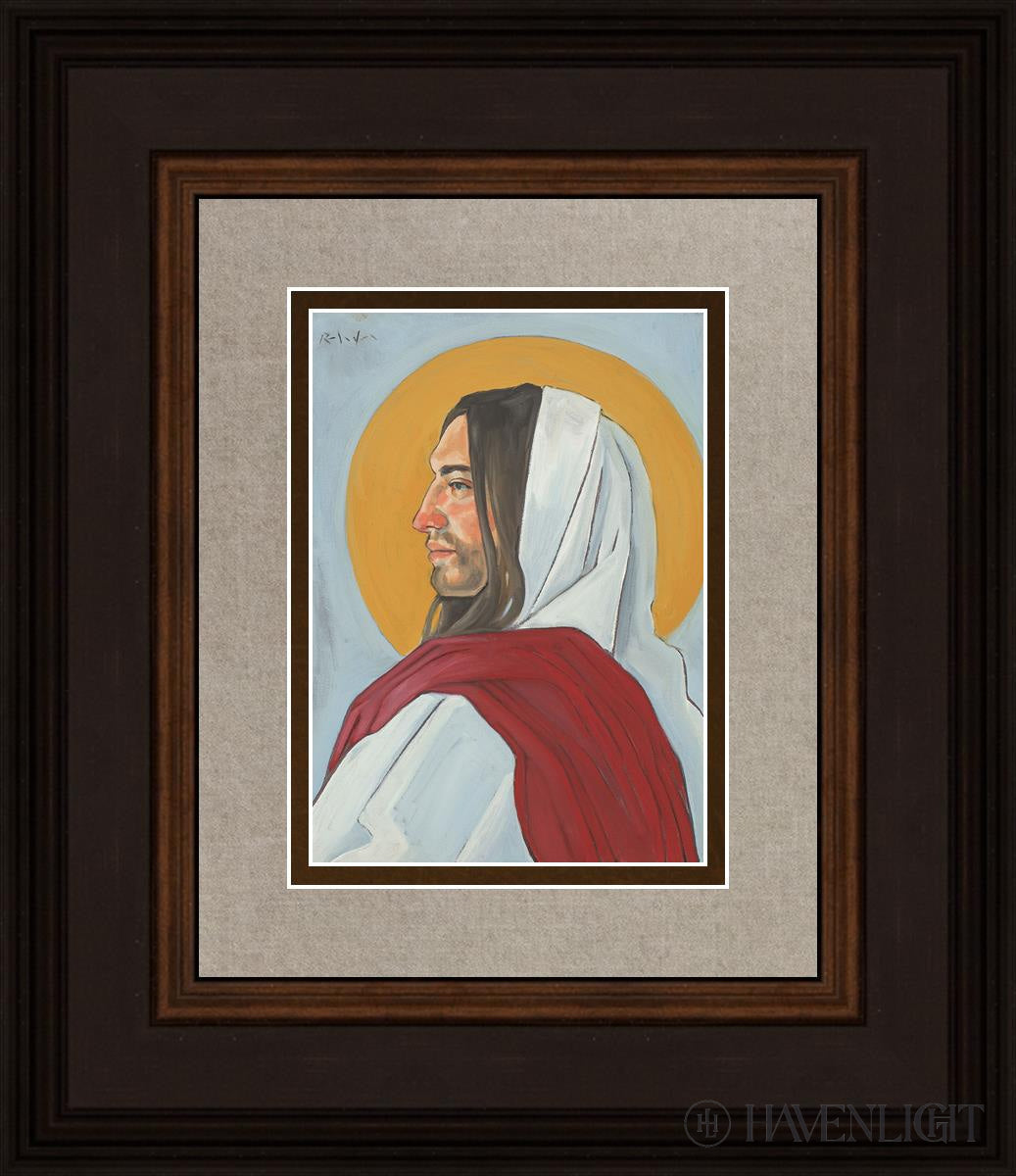 A Symbol Of Christ Open Edition Print / 5 X 7 Brown 12 3/4 14 Art
