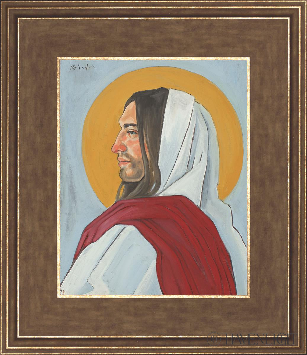 A Symbol Of Christ Open Edition Print / 8 X 10 Gold 12 3/4 14 Art