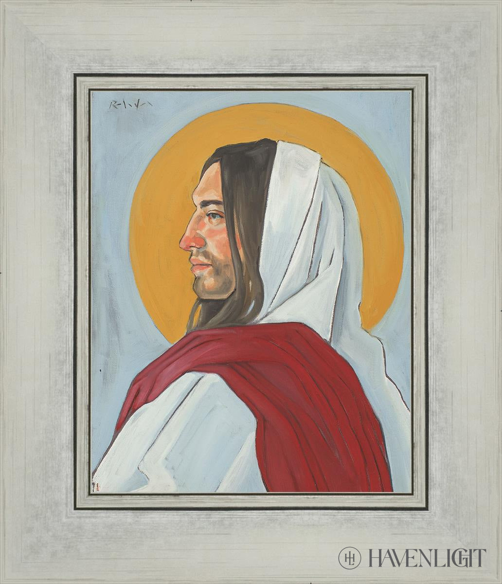 A Symbol Of Christ Open Edition Print / 8 X 10 Silver 12 1/4 14 Art