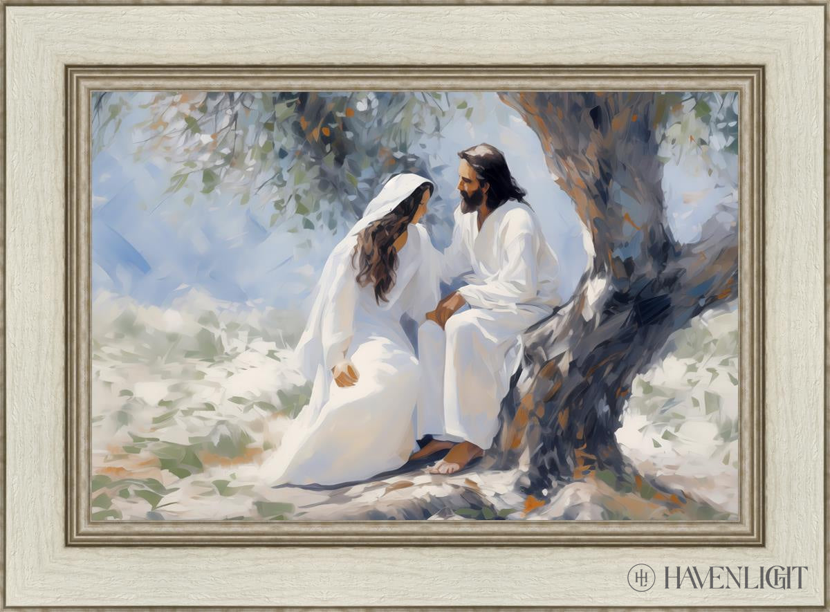 Abide With Me Open Edition Canvas / 24 X 16 Ivory 30 1/2 22 Art