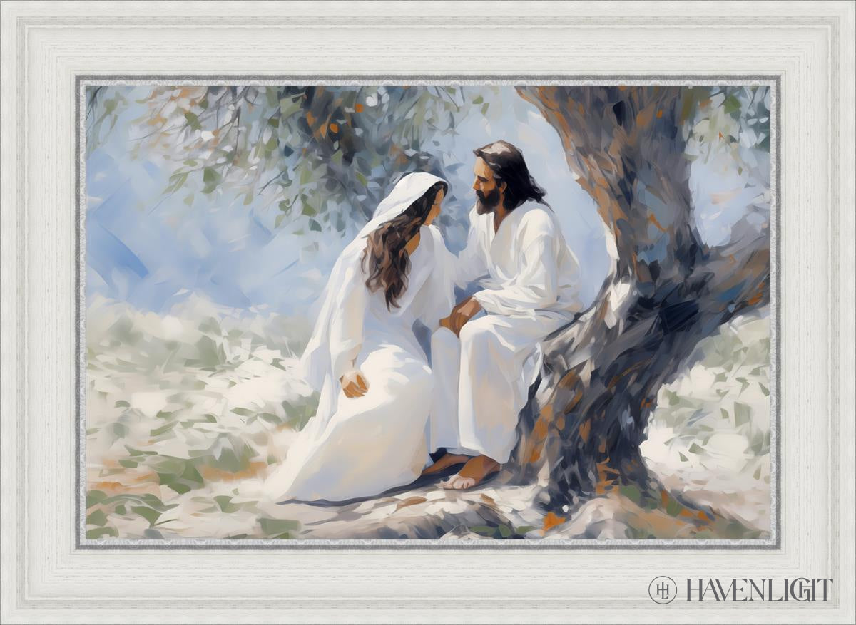 Abide With Me Open Edition Canvas / 24 X 16 White 29 3/4 21 Art