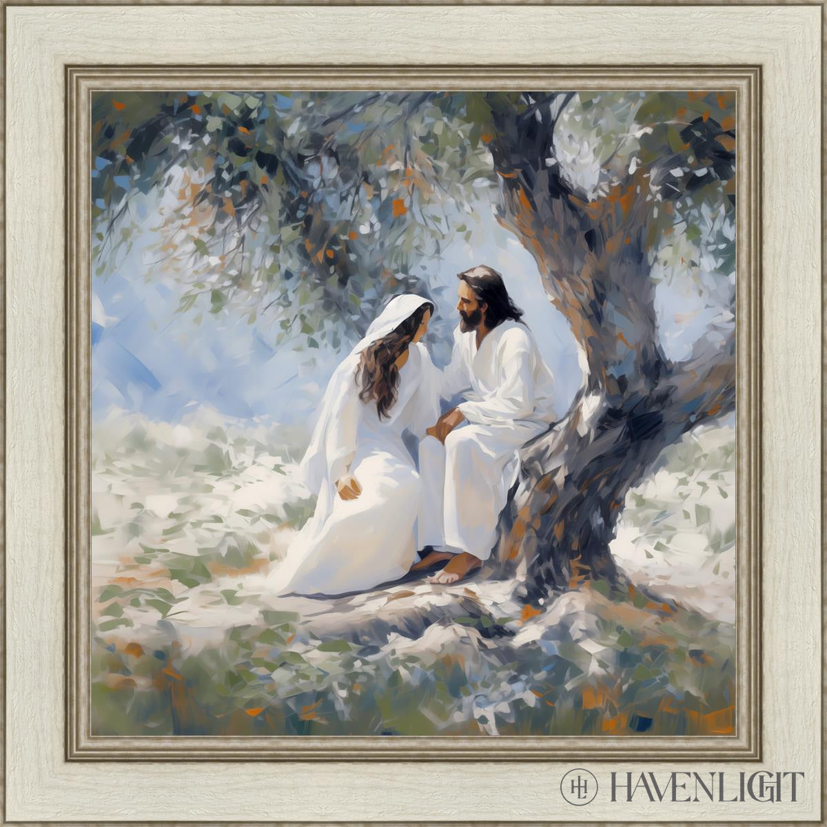 Abide With Me Open Edition Canvas / 24 X Ivory 30 1/2 Art