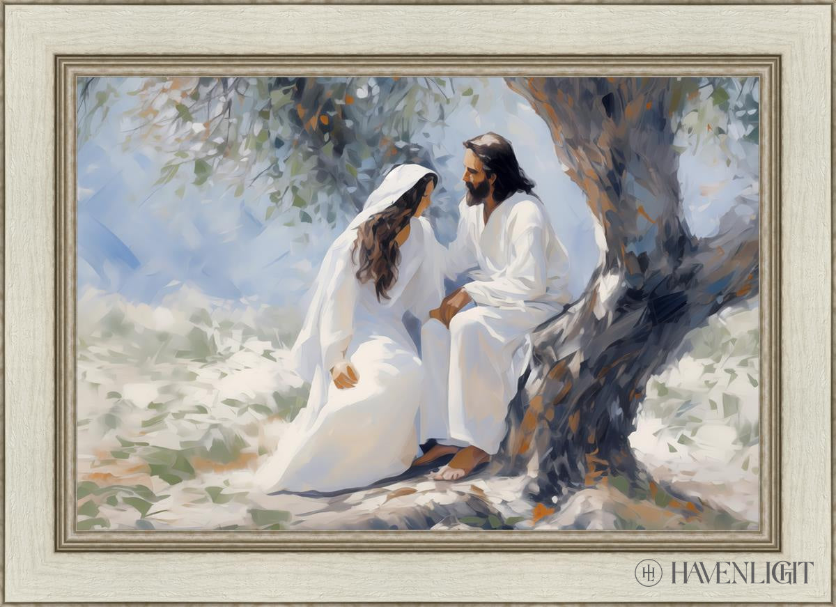 Abide With Me Open Edition Canvas / 30 X 20 Ivory 36 1/2 26 Art