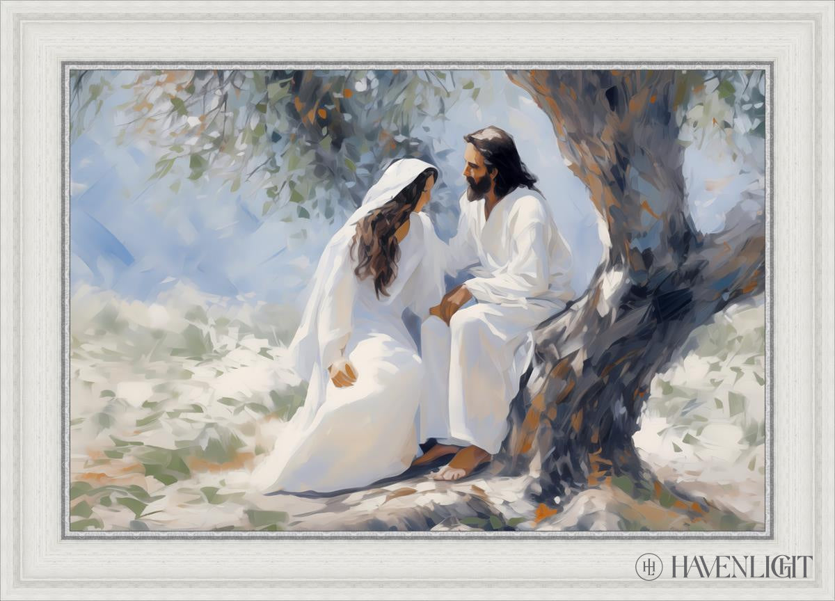 Abide With Me Open Edition Canvas / 30 X 20 White 35 3/4 25 Art