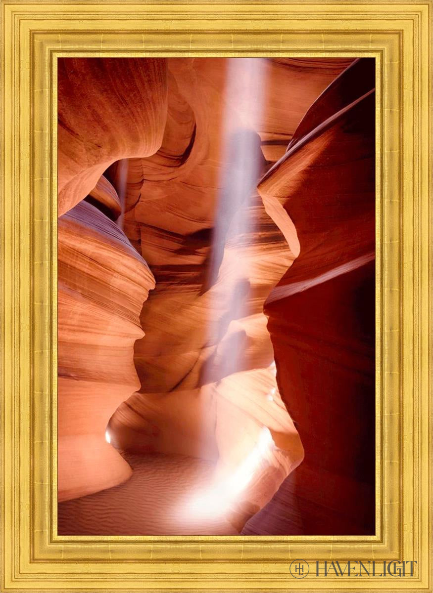 Antelope Canyon Light Open Edition Canvas / 24 X 36 22K Gold Leaf 32 3/8 44 Art
