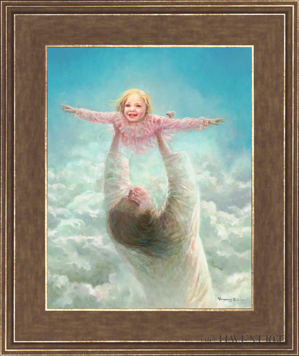 Arms Of Faith Open Edition Print / 11 X 14 Gold 15 3/4 18 Art