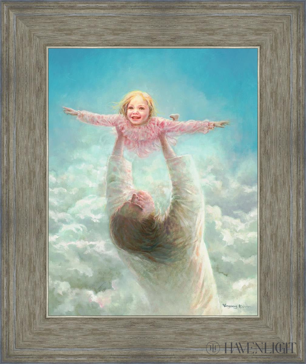 Arms Of Faith Open Edition Print / 11 X 14 Gray 15 3/4 18 Art