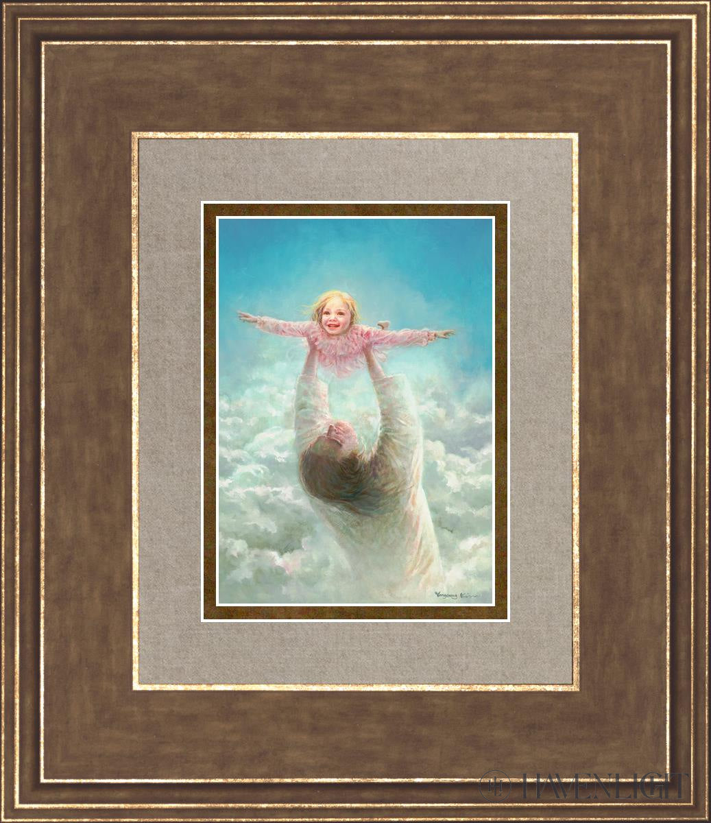 Arms Of Faith Open Edition Print / 5 X 7 Gold 12 3/4 14 Art