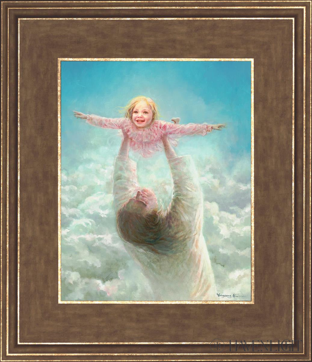 Arms Of Faith Open Edition Print / 8 X 10 Gold 12 3/4 14 Art